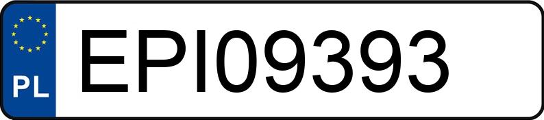 Numer rejestracyjny EPI 09393 posiada AUDI A5 - EPI09393