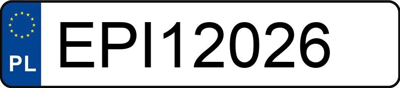 Numer rejestracyjny EPI 12026 posiada BMW 330D - EPI12026 Numer rejestracyjny EPI 12026 posiada BMW 330D - EPI12026