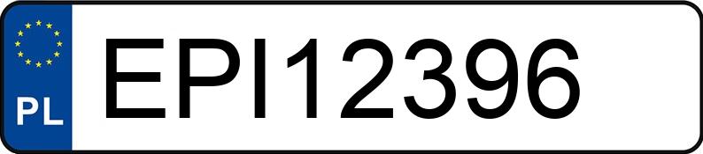 The registration number EPI 12396 has AUDI A5 Coupe 2.0 TFSI MR`07 E4 B8 A5 Coupe 2.0 TFSI MR`07 E4 B8 - EPI12396