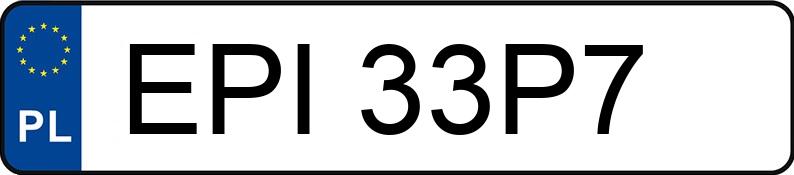 Numer rejestracyjny EPI 33P7 posiada MERCEDES-BENZ 410 - EPI33P7