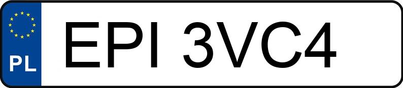 Numer rejestracyjny EPI 3VC4 posiada OPEL Vectra C 1.8 MR`02 E3 Essentia - EPI3VC4