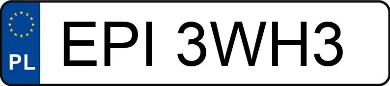 Numer rejestracyjny EPI 3WH3 posiada HONDA Civic 2.2 CTDi MR`06 E4 Comfort - EPI3WH3