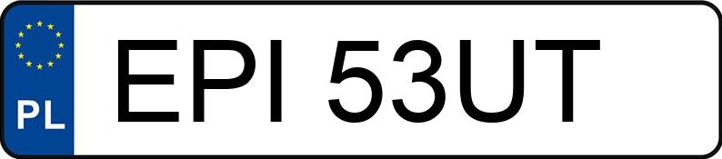 Numer rejestracyjny EPI 53UT posiada OPEL Astra II 1.8 MR`98 Elegance Aut. - EPI53UT