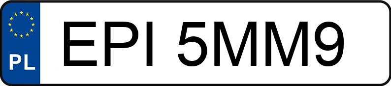 Numer rejestracyjny EPI 5MM9 posiada FORD FOCUS C-MAX - EPI5MM9