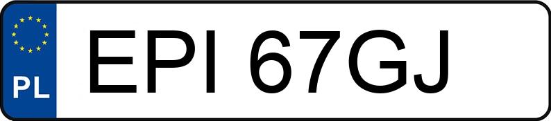 Numer rejestracyjny EPI 67GJ posiada NEW HOLLAND TL 100 L - EPI67GJ