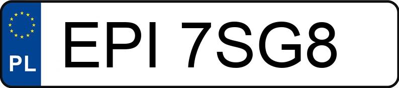 Numer rejestracyjny EPI 7SG8 posiada SEAT LEON - EPI7SG8 Numer rejestracyjny EPI 7SG8 posiada SEAT LEON - EPI7SG8