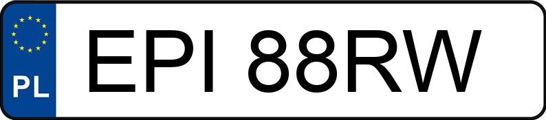 Numer rejestracyjny EPI 88RW posiada IVECO AS 440 S45 Stralis E4 18.0t T/FP LT - EPI88RW