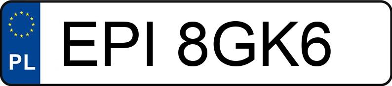 Numer rejestracyjny EPI 8GK6 posiada HYUNDAI GETZ 1.3 KAT - EPI8GK6 Numer rejestracyjny EPI 8GK6 posiada HYUNDAI GETZ 1.3 KAT - EPI8GK6