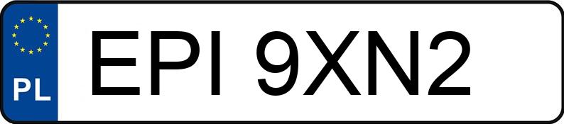 Numer rejestracyjny EPI 9XN2 posiada VOLKSWAGEN LT 45 TD MR`91 4.5t LT 45 TD MR`91 4.5t - EPI9XN2