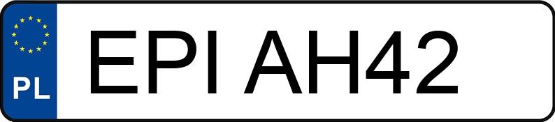 Реєстраційний номер EPI AH42 має AUDI A4 Avant 2.0 TDi DPF MR`12 E5 B8 A4 Avant 2.0 TDi DPF MR`12 E5 B8 - EPIAH42
