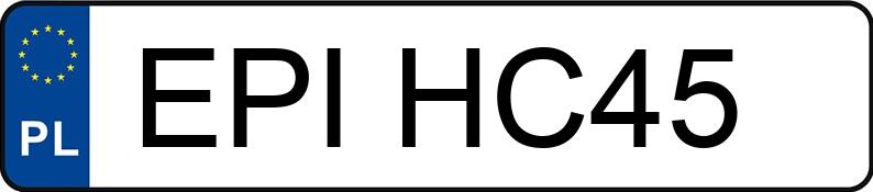 Il numero di registrazione EPI HC45 ha MERCEDES-BENZ CLC Diesel MR`08 E4 203 200 CDI - EPIHC45