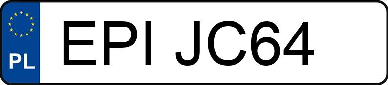 Numer rejestracyjny EPI JC64 posiada HONDA Accord 2.4i MR`06 E4 Type S - EPIJC64