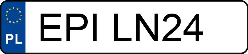 Numer rejestracyjny EPI LN24 posiada FORD C-MAX - EPILN24