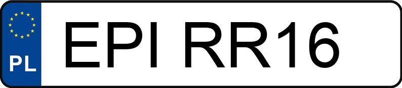 Numer rejestracyjny EPI RR16 posiada MERCEDES-BENZ POLSKA AROCS 963-8-G - EPIRR16