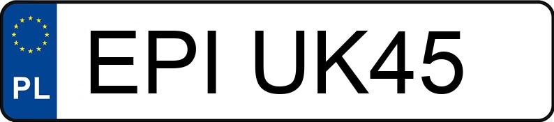 Die Registrierungsnummer EPI UK45 hat FIAT Punto Evo 1.4 MR`09 E5 Dynamic - EPIUK45 Die Registrierungsnummer EPI UK45 hat FIAT Punto Evo 1.4 MR`09 E5 Dynamic - EPIUK45