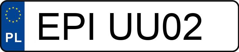 Numer rejestracyjny EPI UU02 posiada HONDA City 1.4 MR`06 E4 Comfort - EPIUU02