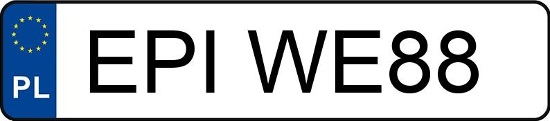 Numer rejestracyjny EPI WE88 posiada VOLKSWAGEN Passat Alltrack 2.0 TDI-CR DPF MR`12 E5 Passat Alltrack 2.0 TDI-CR DPF MR`12 E5 - EPIWE88