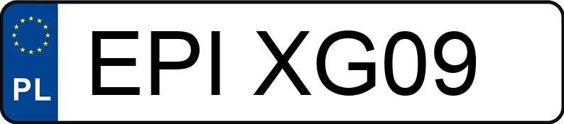 Numer rejestracyjny EPI XG09 posiada BMW 520 Touring Diesel DPF MR`07 E4 E61 520 Touring Diesel DPF MR`07 E4 E61 - EPIXG09