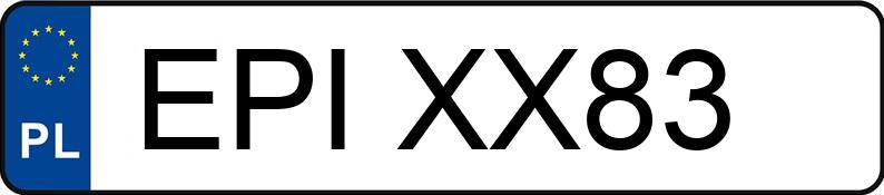 Numer rejestracyjny EPI XX83 posiada VOLKSWAGEN Golf VII Variant 2.0 TDI MR`12 E6 Highline BMT - EPIXX83