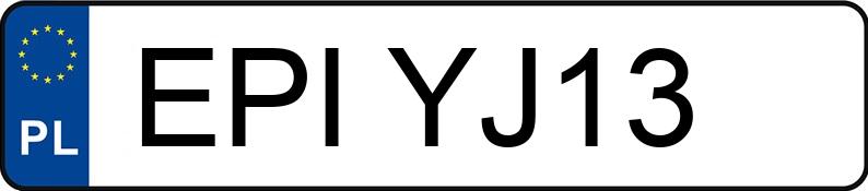 Numer rejestracyjny EPI YJ13 posiada PEUGEOT Traveller 2.0 BlueHDi MR`16 E6 2.9t Long Active - EPIYJ13