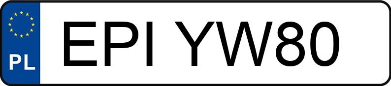 Numer rejestracyjny EPI YW80 posiada BMW 728 I - EPIYW80 Numer rejestracyjny EPI YW80 posiada BMW 728 I - EPIYW80