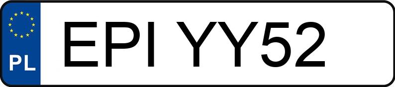 Numer rejestracyjny EPI YY52 posiada CITROEN C3 S - EPIYY52