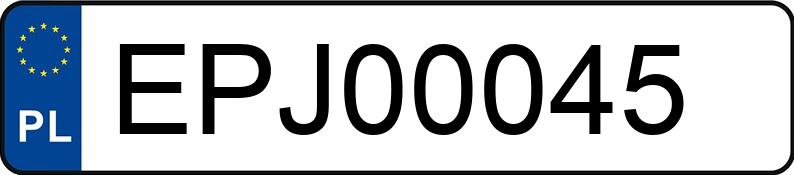 Numer rejestracyjny EPJ 00045 posiada AUDI A6 AVANT 3,0 TDI QUATTRO - EPJ00045 Numer rejestracyjny EPJ 00045 posiada AUDI A6 AVANT 3,0 TDI QUATTRO - EPJ00045