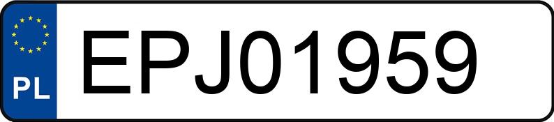 Numer rejestracyjny EPJ 01959 posiada MERCEDES-BENZ A 140 - EPJ01959 Numer rejestracyjny EPJ 01959 posiada MERCEDES-BENZ A 140 - EPJ01959