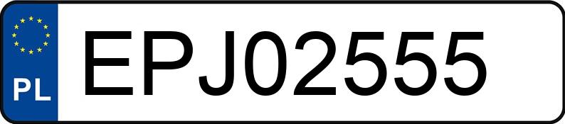 Numer rejestracyjny EPJ 02555 posiada KIA Ceed GT MR`18 E6 Ceed GT MR`18 E6 - EPJ02555