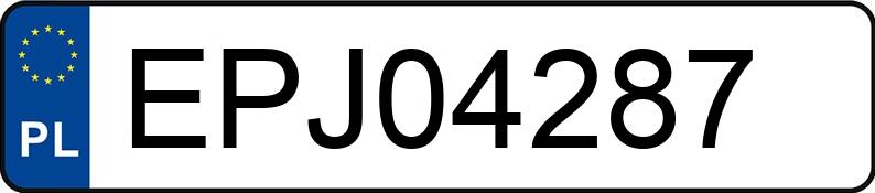 Registreringsnumret EPJ 04287 har DACIA Sandero 0.9 Tce MR`17 E6 Stepway Laureate - EPJ04287