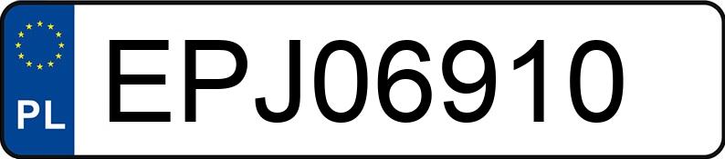 Numer rejestracyjny EPJ 06910 posiada BMW 330 Cabrio CD MR`02 E4 E46 330 Cabrio CD MR`02 E4 E46 - EPJ06910
