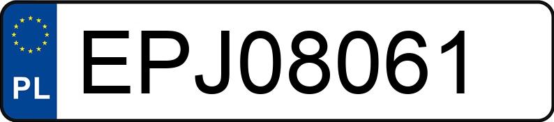 Numer rejestracyjny EPJ 08061 posiada BMW 435D XDRIVE - EPJ08061