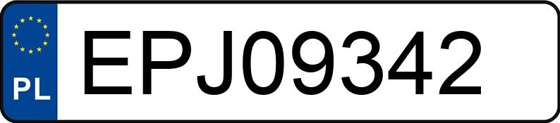 Numer rejestracyjny EPJ 09342 posiada SCANIA G410 - EPJ09342