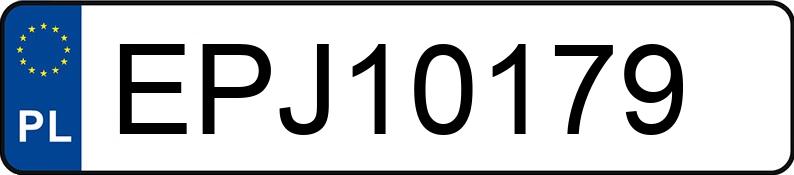 Numer rejestracyjny EPJ 10179 posiada DAF 105 - EPJ10179