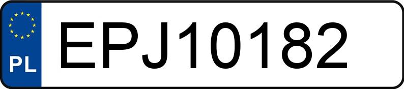 Numer rejestracyjny EPJ 10182 posiada BMW 116i MR`04 E3 E87 116i MR`04 E3 E87 - EPJ10182
