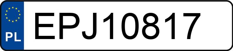 Le numéro d’enregistrement EPJ 10817 a BMW X6 Diesel MR`08 E4 E71 xDrive35d Step - EPJ10817