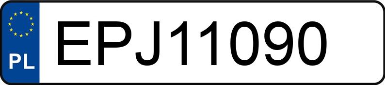 Numer rejestracyjny EPJ 11090 posiada BMW X5 XDRIVE40D X5 - EPJ11090