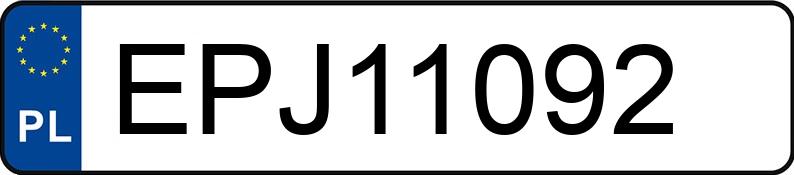 Numer rejestracyjny EPJ 11092 posiada PEUGEOT 508 HDI MR`11 E5 Allure FAP Aut. - EPJ11092