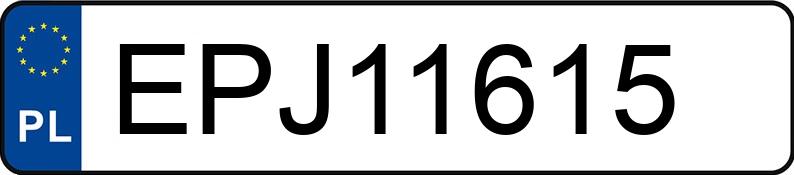 Numer rejestracyjny EPJ 11615 posiada FIAT FREEMONT - EPJ11615