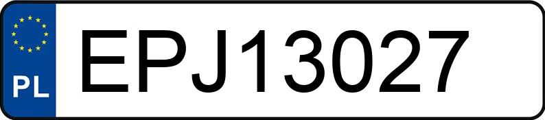 Numer rejestracyjny EPJ 13027 posiada RENAULT Master FWD dCi MR`14 E6 3.5t L3H1 Pack Clim - EPJ13027