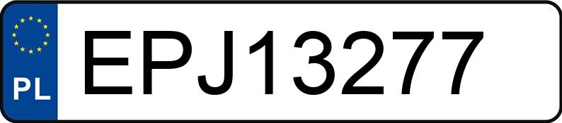 Numer rejestracyjny EPJ 13277 posiada MASERATI GHIBLI S Q4 - EPJ13277