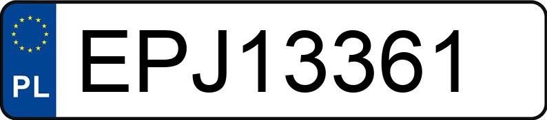 Numer rejestracyjny EPJ 13361 posiada SKODA Fabia 1.4 MR`99 E3 Fresh - EPJ13361