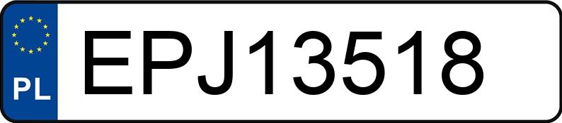 Numer rejestracyjny EPJ 13518 posiada AUDI A5 Sportback 2.0 TFSI MR`12 E5 B8 A5 Sportback 2.0 TFSI MR`12 E5 B8 - EPJ13518