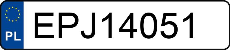 Numer rejestracyjny EPJ 14051 posiada AUDI A3 1.8 TFSI MR`12 E6 8V Ambition - EPJ14051