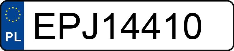 Numer rejestracyjny EPJ 14410 posiada FORD MONDEO - EPJ14410 Numer rejestracyjny EPJ 14410 posiada FORD MONDEO - EPJ14410