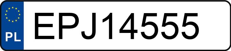 Numer rejestracyjny EPJ 14555 posiada SKODA FABIA - EPJ14555 Numer rejestracyjny EPJ 14555 posiada SKODA FABIA - EPJ14555