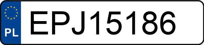 Numer rejestracyjny EPJ 15186 posiada BMW 325D - EPJ15186 Numer rejestracyjny EPJ 15186 posiada BMW 325D - EPJ15186