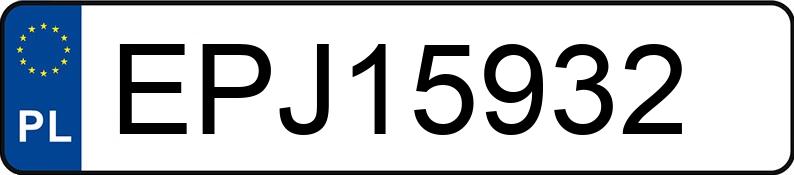 Numer rejestracyjny EPJ 15932 posiada BMW 740 Diesel DPF MR`13 E5 FO1/FO2 xDrive Aut. - EPJ15932