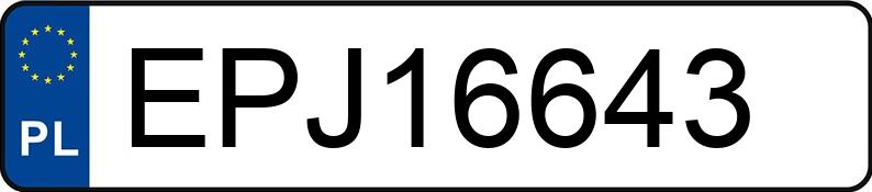 Numer rejestracyjny EPJ 16643 posiada SCANIA S410 N323 - EPJ16643