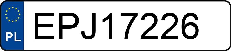 Numer rejestracyjny EPJ 17226 posiada MAZDA 2 - 1.4 MR`03 E3 Exclusive - EPJ17226